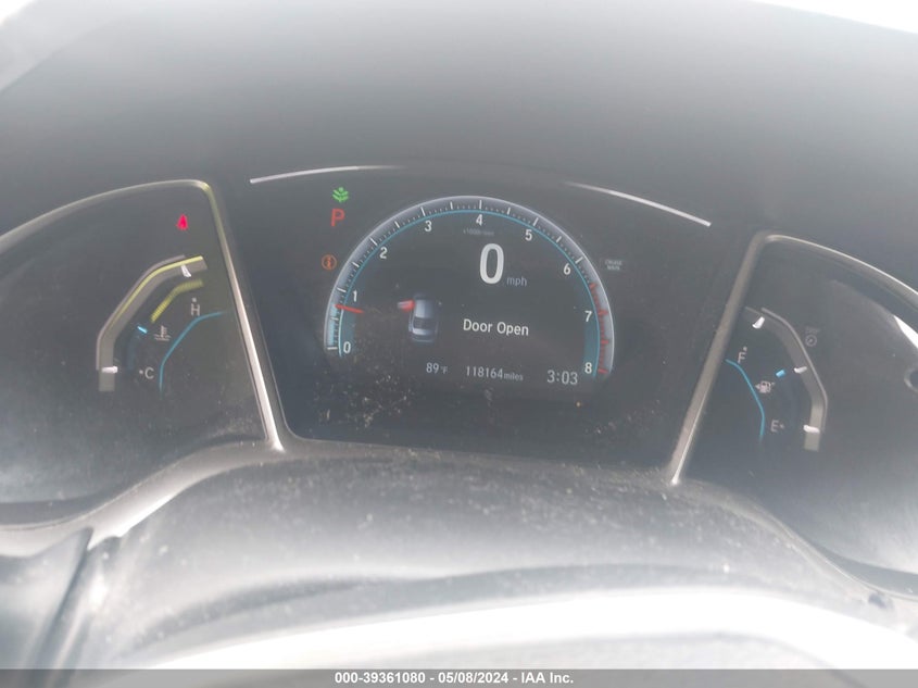 2016 HONDA CIVIC EX-T - 19XFC1F30GE000171