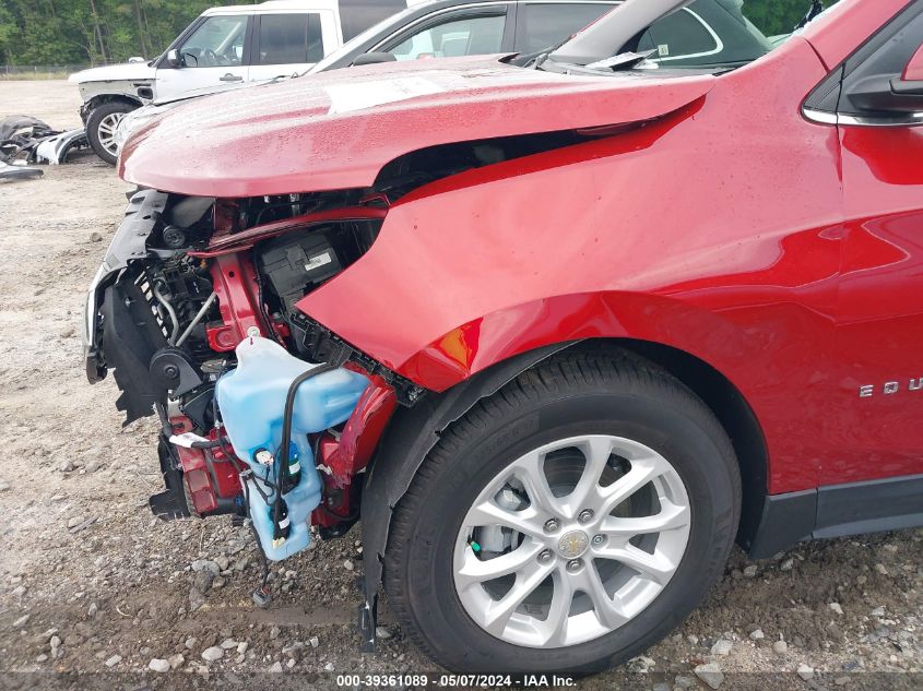 2020 Chevrolet Equinox Fwd Lt 1.5L Turbo VIN: 3GNAXKEV2LS648296 Lot: 39361089