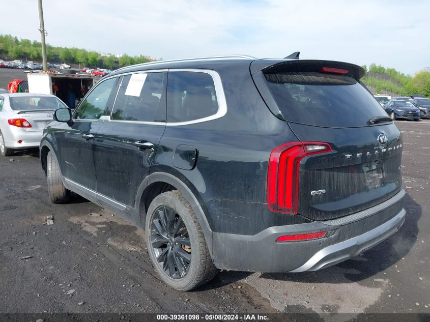 2020 Kia Telluride Sx VIN: 5XYP5DHCXLG047167 Lot: 39361098