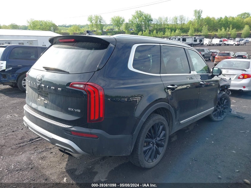 2020 Kia Telluride Sx VIN: 5XYP5DHCXLG047167 Lot: 39361098