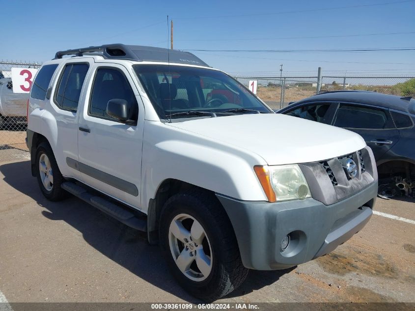 2005 Nissan Xterra Se VIN: 5N1AN08U45C624320 Lot: 39361099