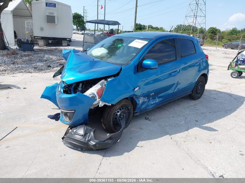 2020 Mitsubishi Mirage Se VIN: ML32A3HJ7LH005158 Lot: 39361103