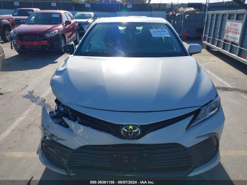 2022 Toyota Camry Le VIN: 4T1T11AK0NU014394 Lot: 39361105