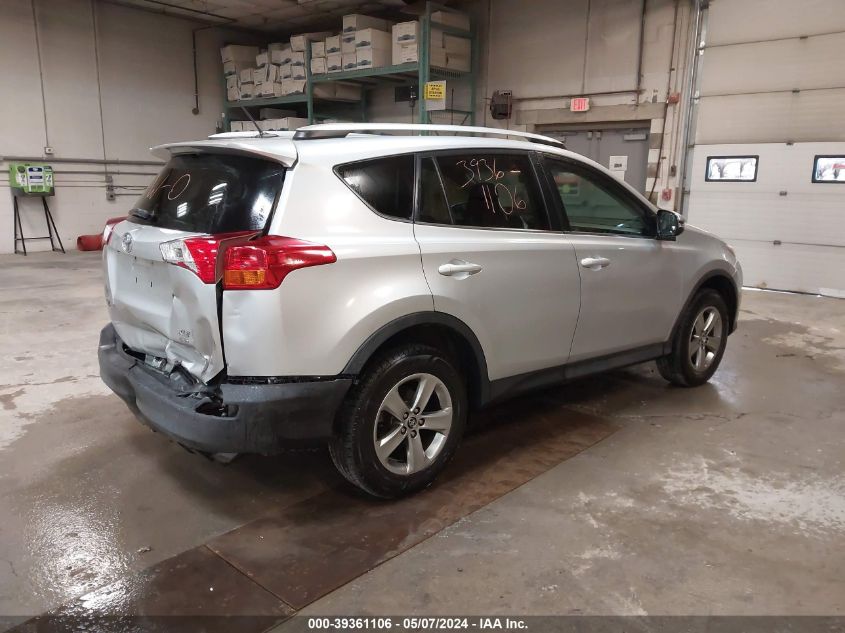 2015 Toyota Rav4 Xle VIN: 2T3RFREV6FW301746 Lot: 39361106