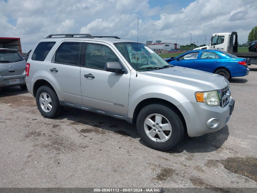 2008 Ford Escape Xlt VIN: 1FMCU03ZX8KB92907 Lot: 39361113