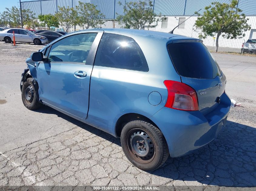 2007 Toyota Yaris VIN: JTDJT923875086100 Lot: 39361122