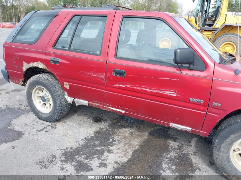 1995 Isuzu Rodeo S/Ls VIN: 4S2CY58VXS4306853 Lot: 39361142