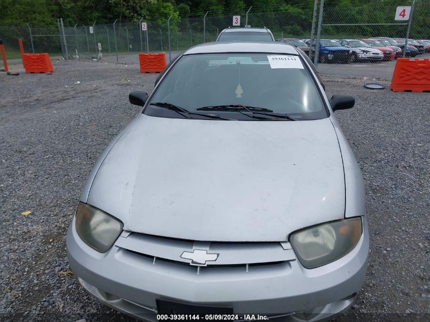 2003 Chevrolet Cavalier VIN: 1G1JC52F837328118 Lot: 39361144