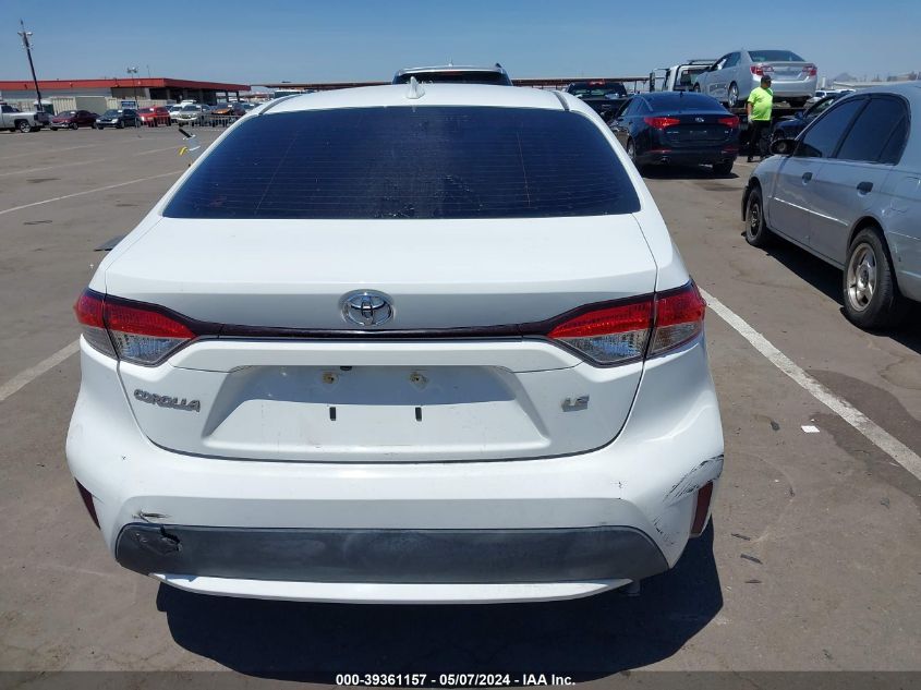 2020 Toyota Corolla Le VIN: JTDEPRAE1LJ006291 Lot: 39361157