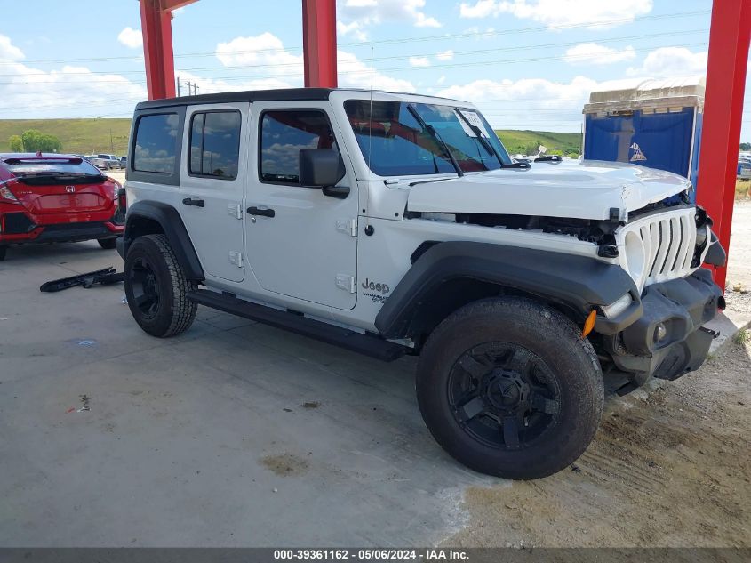 2019 Jeep Wrangler Unlimited Sport S 4X4 VIN: 1C4HJXDG5KW568809 Lot: 39361162