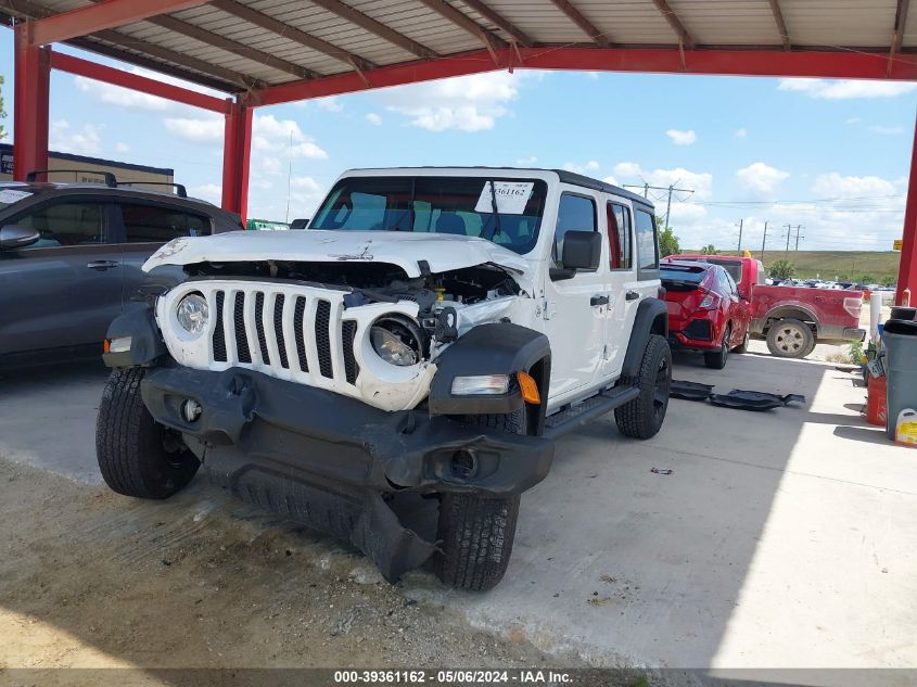 2019 Jeep Wrangler Unlimited Sport S 4X4 VIN: 1C4HJXDG5KW568809 Lot: 39361162