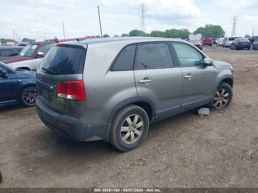 2012 Kia Sorento Lx VIN: 5XYKT4A16CG240120 Lot: 39361168