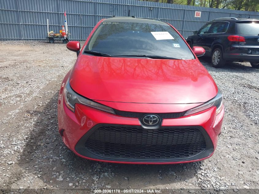 2021 Toyota Corolla Le VIN: JTDEPMAE0MJ148295 Lot: 39361178