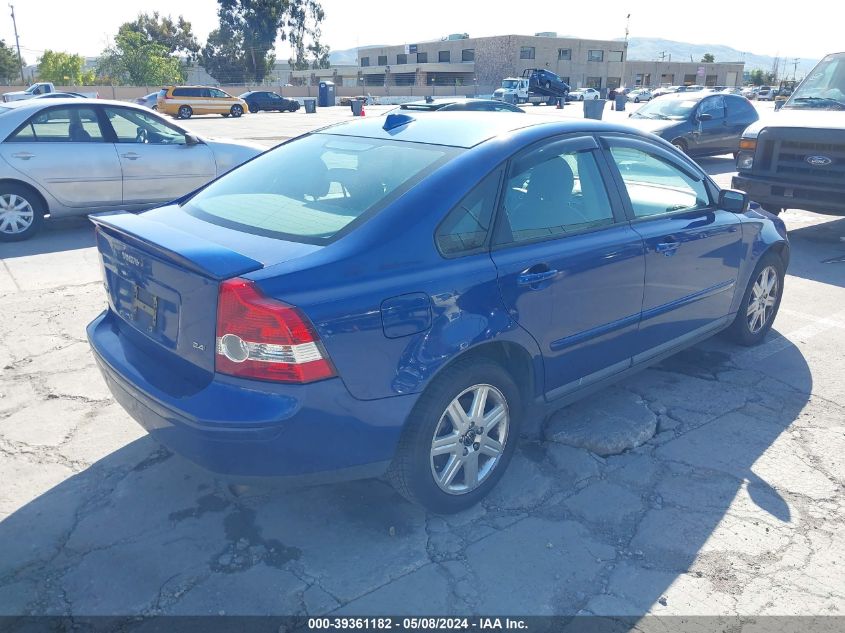 2006 Volvo S40 2.4I VIN: YV1MS382262196551 Lot: 39361182