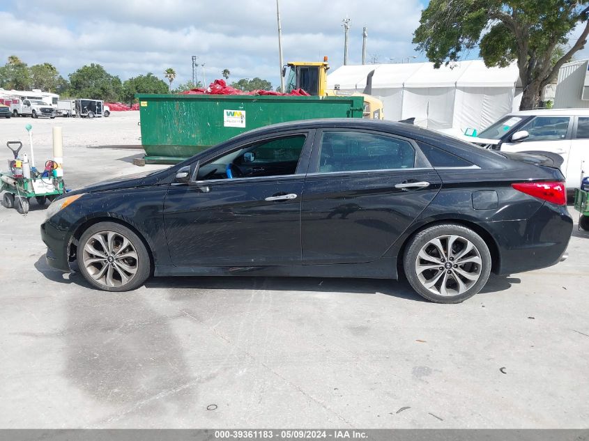 2014 Hyundai Sonata Se VIN: 5NPEC4AC3EH827563 Lot: 39361183