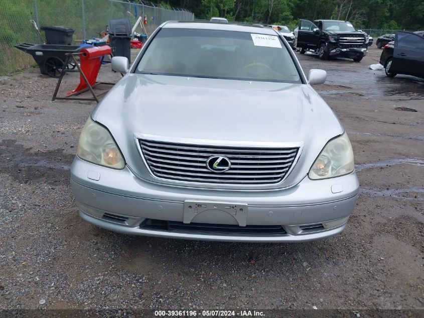 2005 Lexus Ls 430 VIN: JTHBN36F855016723 Lot: 39361196