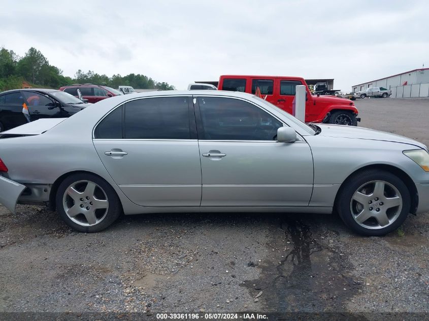 2005 Lexus Ls 430 VIN: JTHBN36F855016723 Lot: 39361196