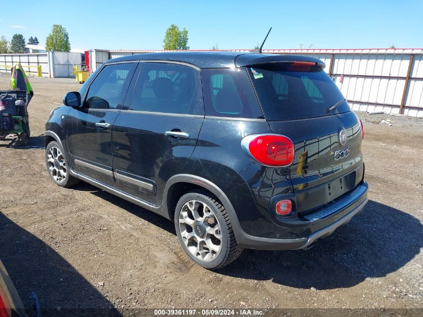 2014 Fiat 500L Trekking VIN: ZFBCFADH6EZ006554 Lot: 39361197