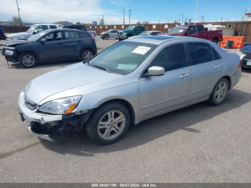 2006 Honda Accord 2.4 Ex VIN: 1HGCM567X6A073013 Lot: 39361199