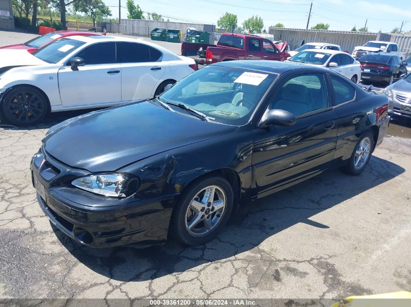 2003 Pontiac Grand Am Gt VIN: 1G2NW12E83C220819 Lot: 39361200