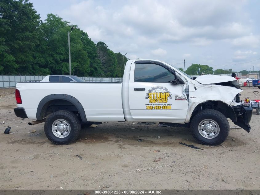 2018 Ram 2500 Tradesman Regular Cab 4X4 8' Box VIN: 3C6MR5AJ2JG166391 Lot: 39361223