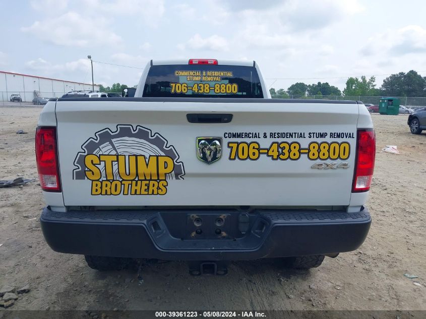 2018 Ram 2500 Tradesman Regular Cab 4X4 8' Box VIN: 3C6MR5AJ2JG166391 Lot: 39361223