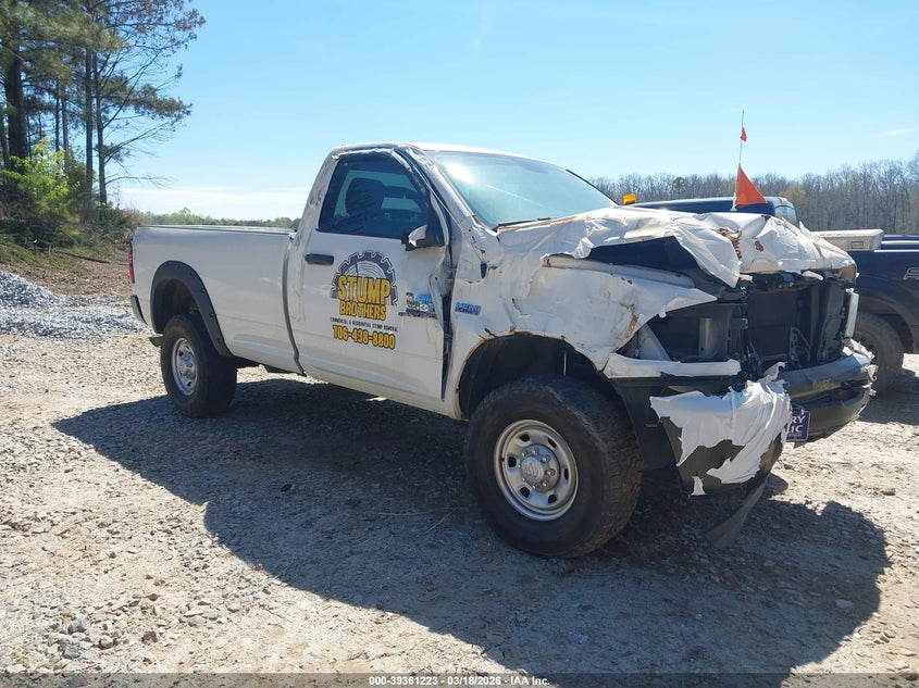2018 Ram 2500 Tradesman Regular Cab 4X4 8' Box