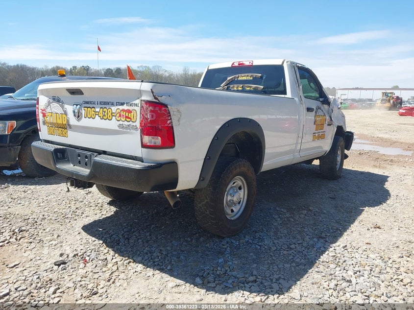 2018 Ram 2500 Tradesman Regular Cab 4X4 8' Box