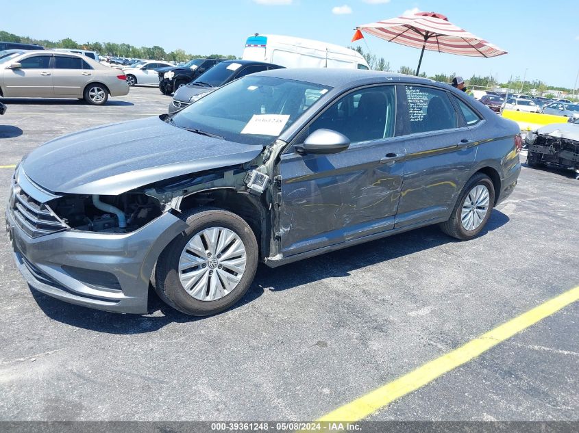 2019 Volkswagen Jetta 1.4T R-Line/1.4T S/1.4T Se VIN: 3VWC57BU7KM007726 Lot: 39361248