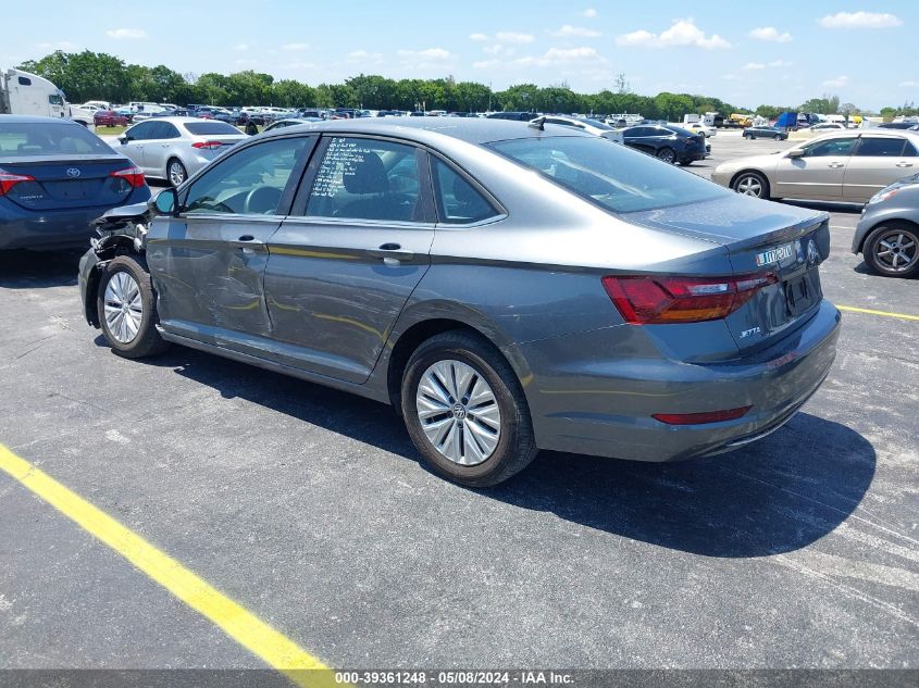 2019 Volkswagen Jetta 1.4T R-Line/1.4T S/1.4T Se VIN: 3VWC57BU7KM007726 Lot: 39361248