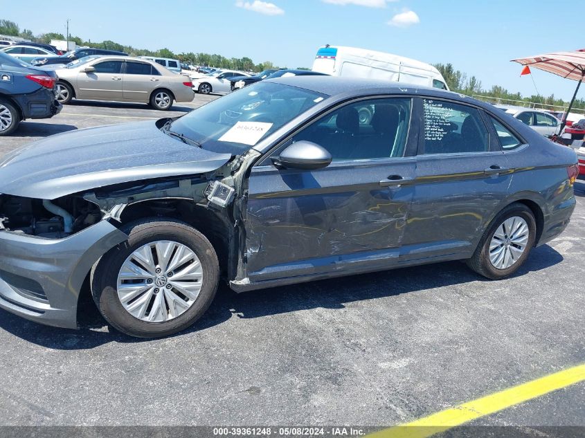 2019 Volkswagen Jetta 1.4T R-Line/1.4T S/1.4T Se VIN: 3VWC57BU7KM007726 Lot: 39361248