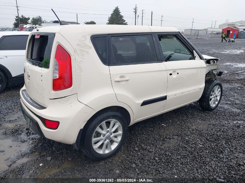 2013 Kia Soul + VIN: KNDJT2A68D7527873 Lot: 39361262