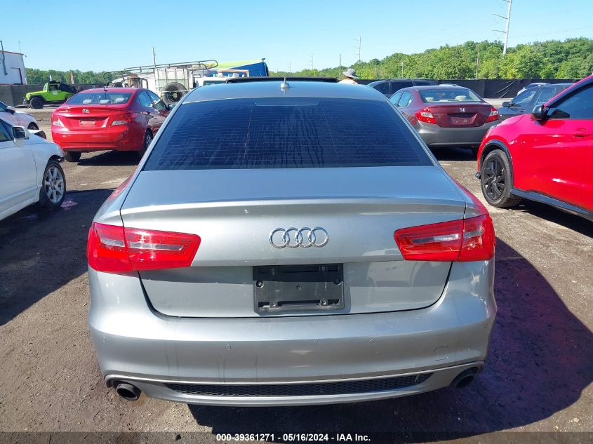 2014 Audi A6 3.0T Premium Plus VIN: WAUHGBFC2EN040504 Lot: 39361271