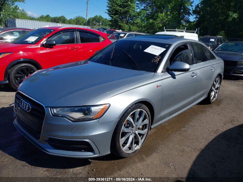 2014 Audi A6 3.0T Premium Plus VIN: WAUHGBFC2EN040504 Lot: 39361271