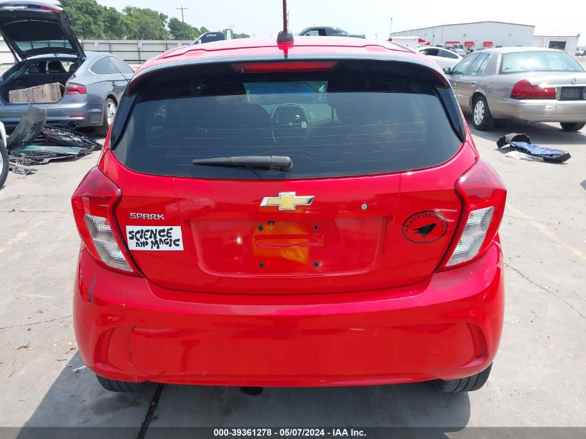 2018 Chevrolet Spark Ls Cvt VIN: KL8CB6SAXJC469363 Lot: 39361278