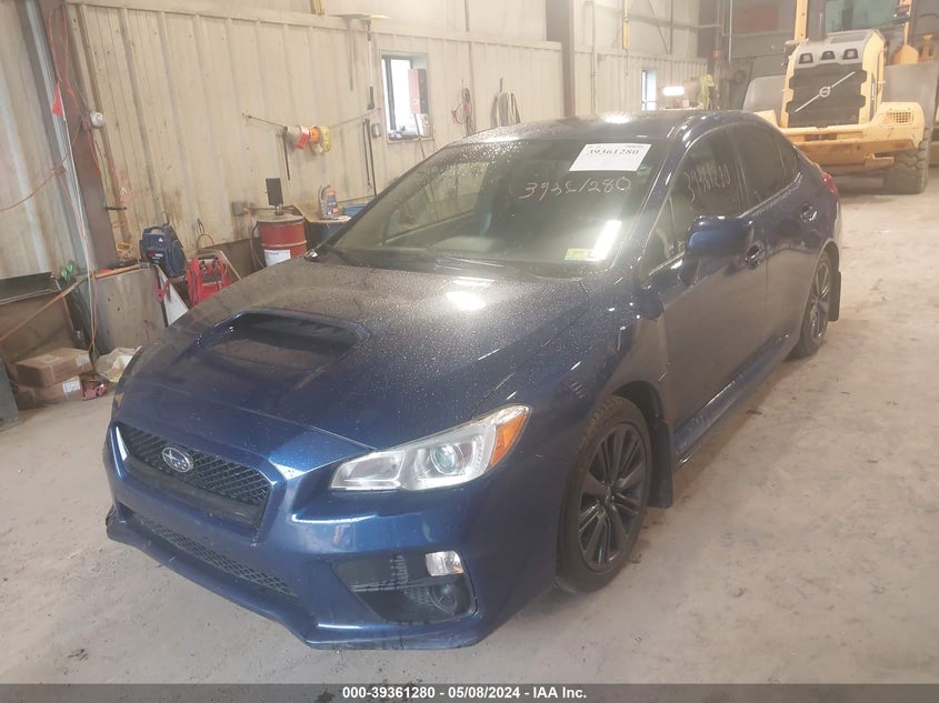 2016 Subaru Wrx VIN: JF1VA1B65G9817406 Lot: 39361280
