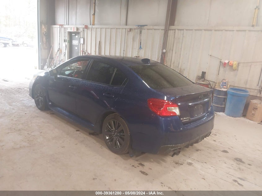 2016 Subaru Wrx VIN: JF1VA1B65G9817406 Lot: 39361280