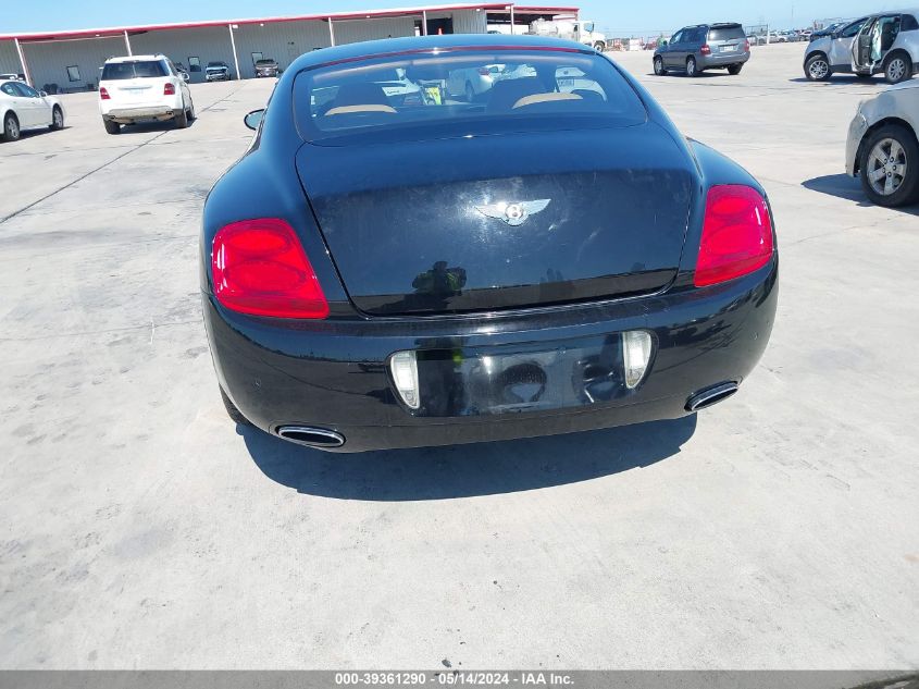 2005 Bentley Continental Gt VIN: SCBCR63W25C025142 Lot: 39361290