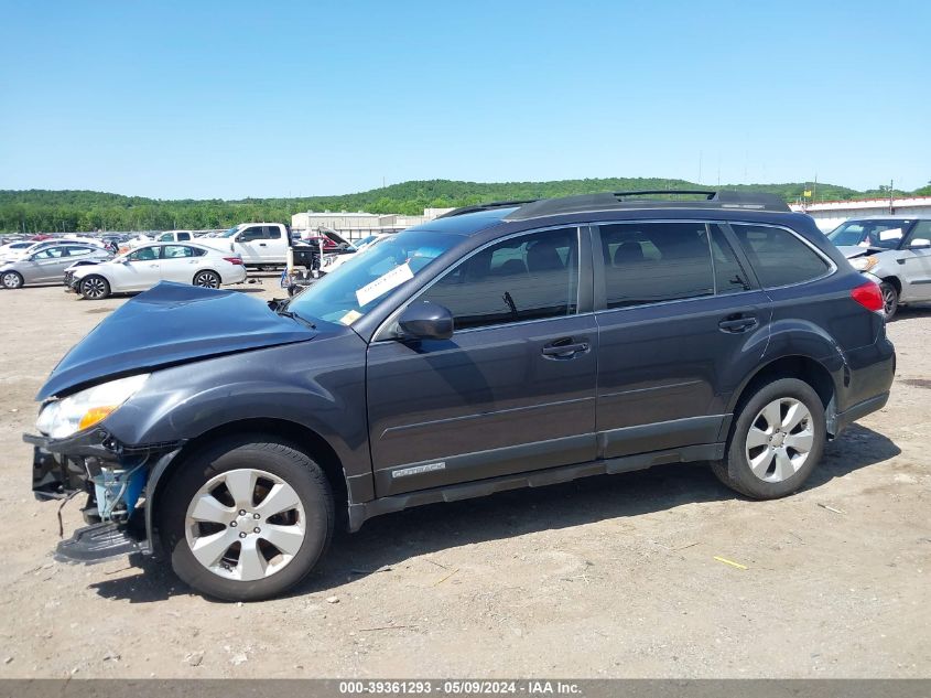 2011 Subaru Outback 2.5I Premium VIN: 4S4BRCGC8B3437015 Lot: 39361293