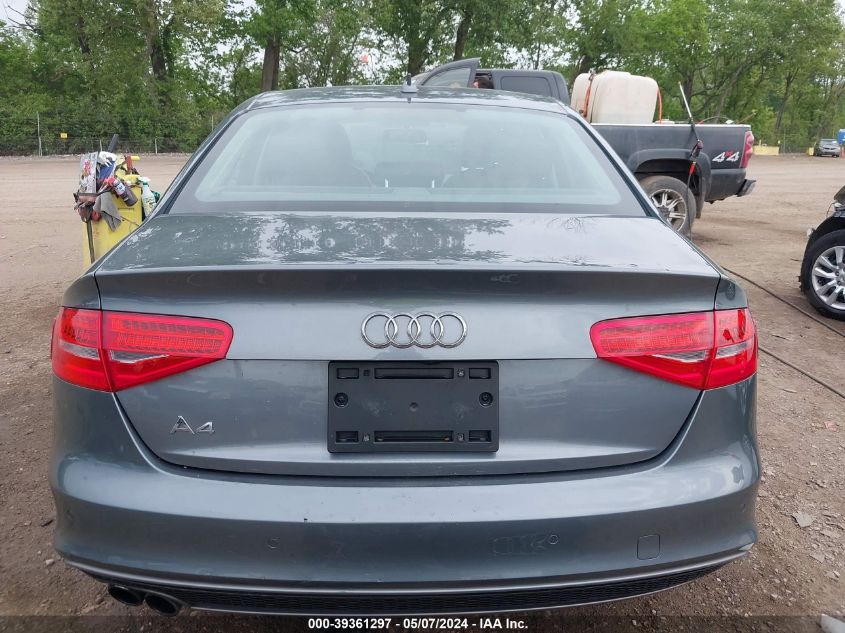 2016 Audi A4 2.0T Premium VIN: WAUAFAFL8GN009596 Lot: 39361297