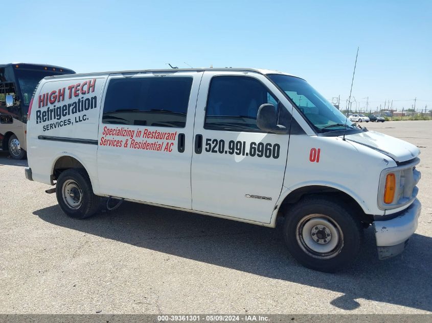 1999 Chevrolet Express VIN: 1GCFG25W7X1161643 Lot: 39361301