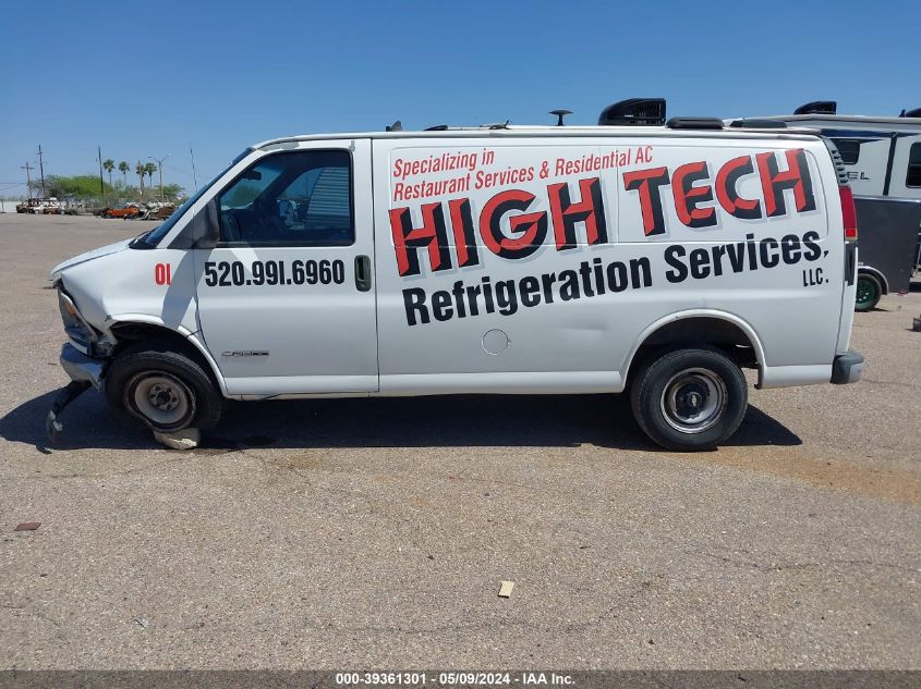 1999 Chevrolet Express VIN: 1GCFG25W7X1161643 Lot: 39361301