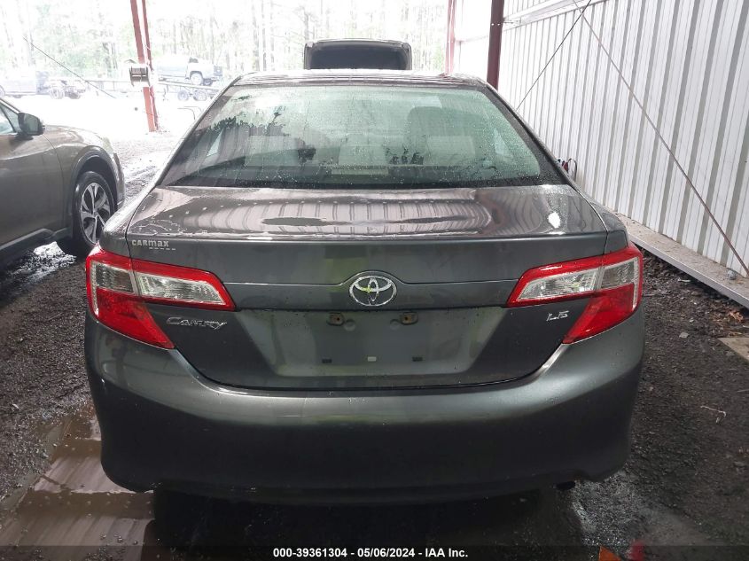 2012 Toyota Camry Le VIN: 4T1BF1FK1CU133137 Lot: 39361304