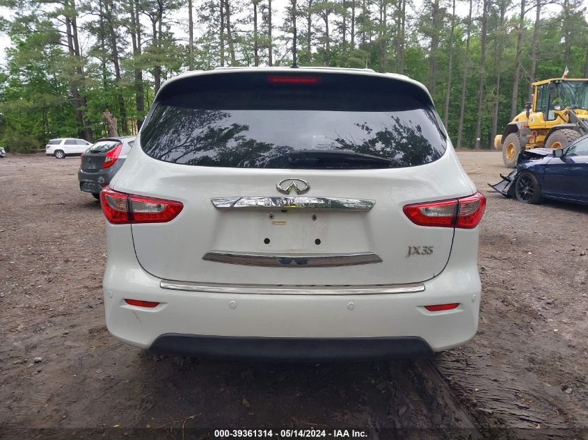 2013 Infiniti Jx35 VIN: 5N1AL0MM8DC349173 Lot: 39361314