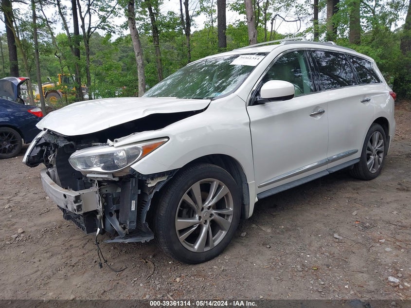 2013 Infiniti Jx35 VIN: 5N1AL0MM8DC349173 Lot: 39361314