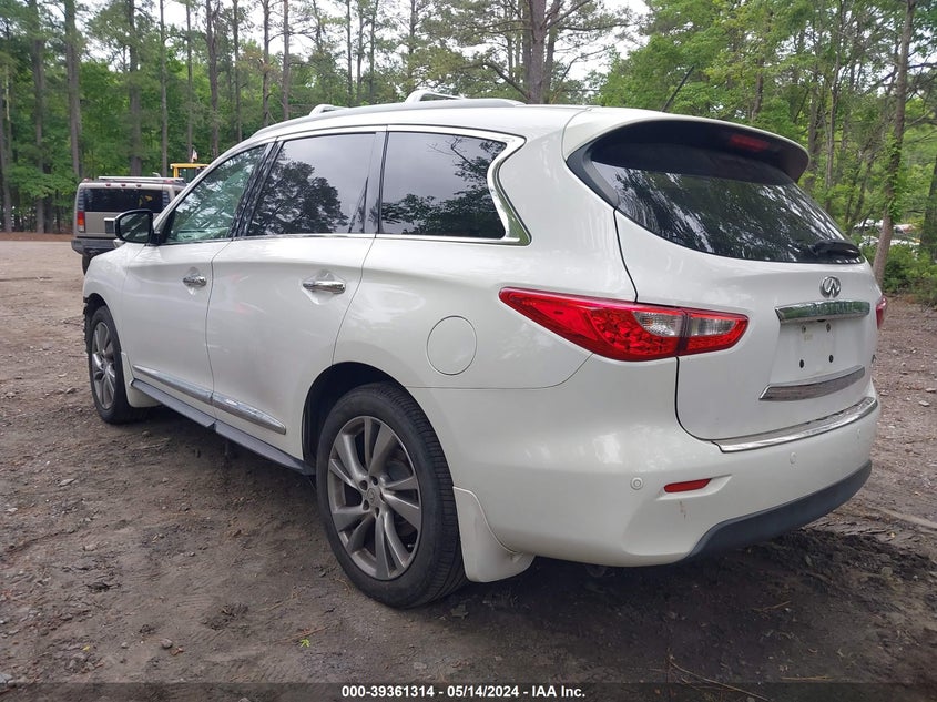 2013 Infiniti Jx35 VIN: 5N1AL0MM8DC349173 Lot: 39361314