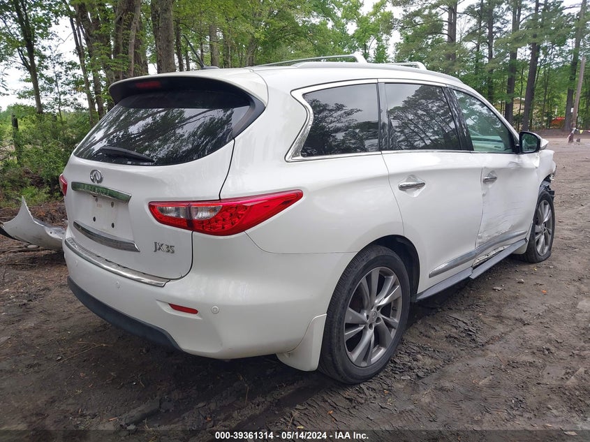 2013 Infiniti Jx35 VIN: 5N1AL0MM8DC349173 Lot: 39361314