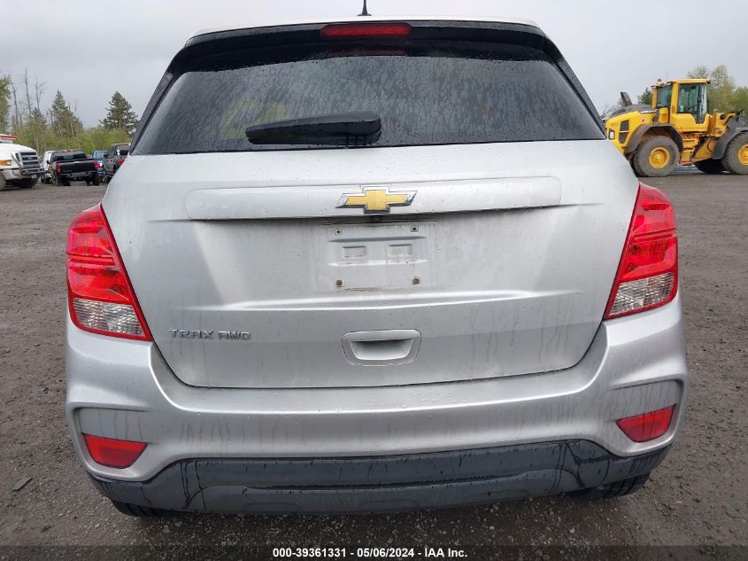 2019 CHEVROLET TRAX LS - 3GNCJNSB1KL228625