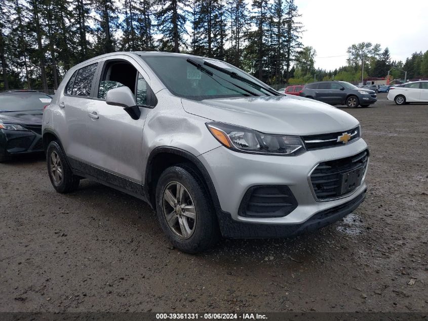 2019 Chevrolet Trax Ls VIN: 3GNCJNSB1KL228625 Lot: 39361331