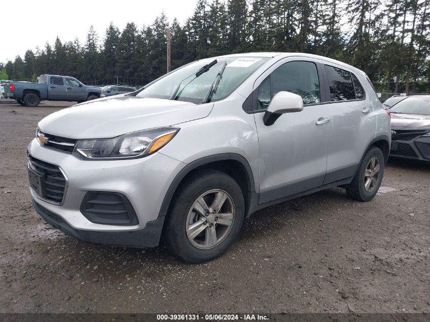 2019 Chevrolet Trax Ls VIN: 3GNCJNSB1KL228625 Lot: 39361331